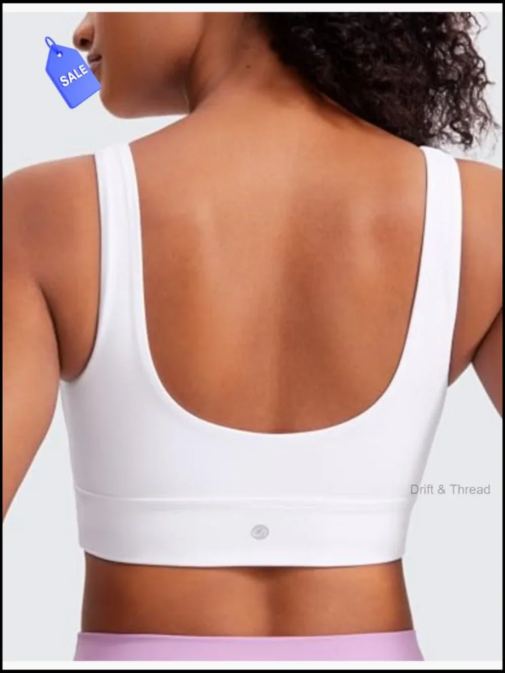 Butterluxe U-Back Sports Bra - Light Support Yoga Bra with Removable Pads,